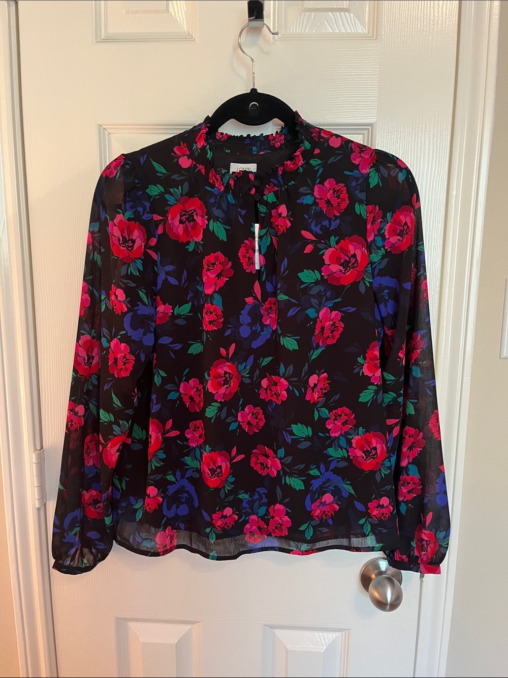 NWT J. Crew Floral Blouse